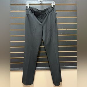 Express Editor Black Dress Pants Women’s Size 8R – Stretch Work Trousers